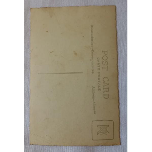 Carte photo soldat 1er Régiment de Zouaves tenue tradition années 30