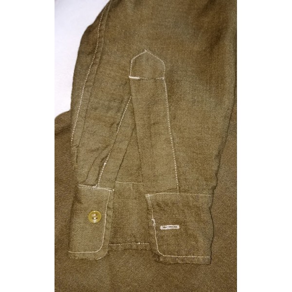 Chemise hiver Armée Française modèle 1948 vintage