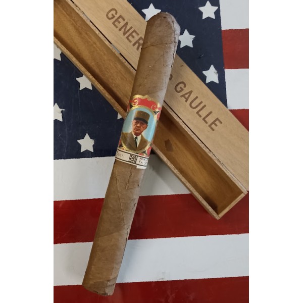 Souvenir Général DE GAULLE cigare et dollar US