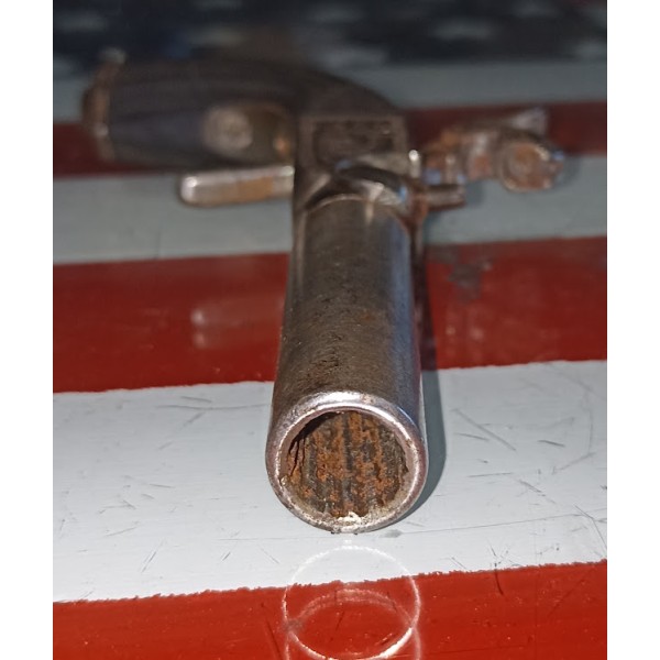 Pistolet à coffre un coup XIXème siècle