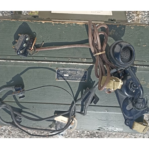 Central téléphonique BD-71 US ARMY Signal Corps 1942 WW2