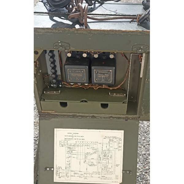 Central téléphonique BD-71 US ARMY Signal Corps 1942 WW2