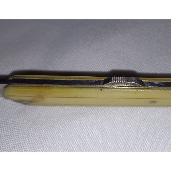 Ancien couteau de poche modèle HERMES Paris luxe rare