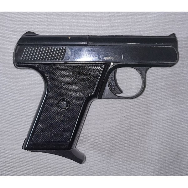 Petit pistolet automatique d'alarme 8mm à blanc vintage