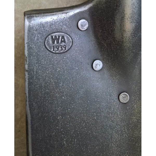 Pelle droite Allemande WW2