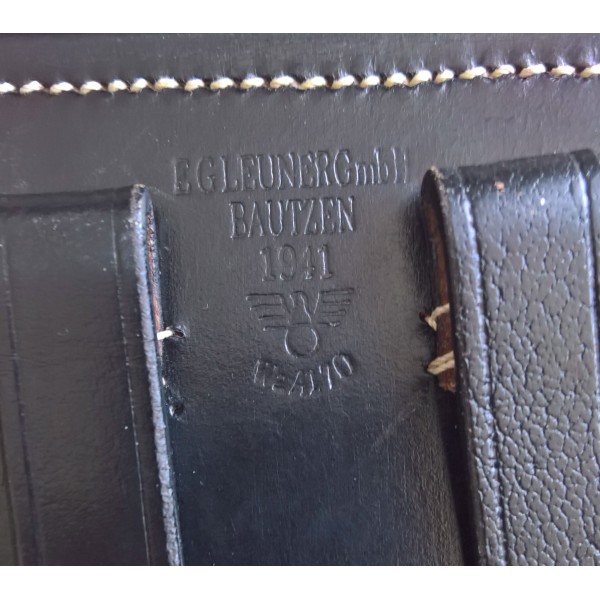 Etui cuir P08 Allemand WW2
