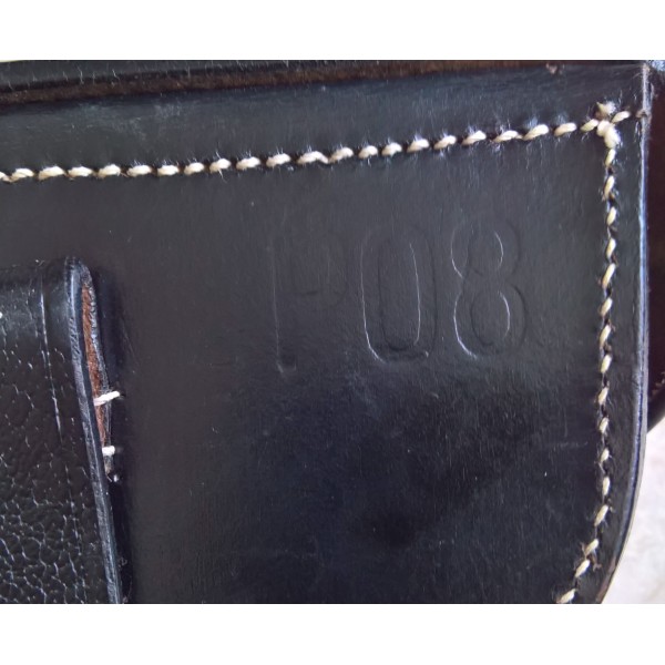 Etui cuir P08 Allemand WW2