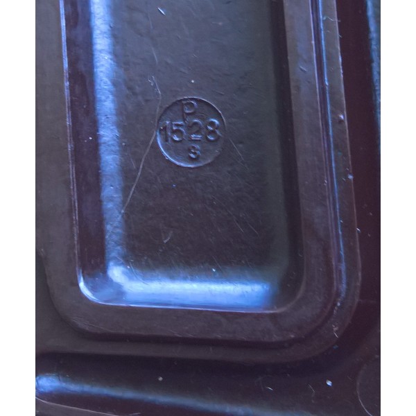 Plaquettes bakélite marron P38 Allemand WW2