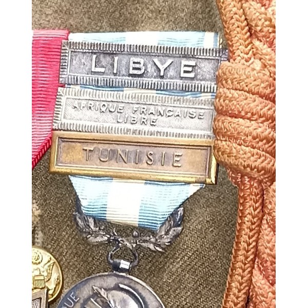 uniforme Sergent France Libre 1er RMT 2ème DB 44/45 WW2 *