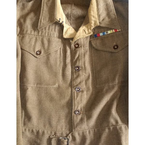 Blouson veste Battle Dress pattern 1940 COMMANDO n°2 WW2 *