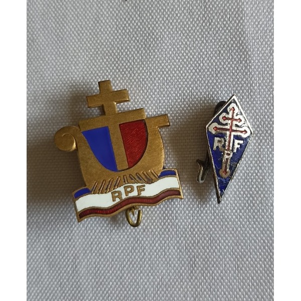 Insignes politique R.P.F....
