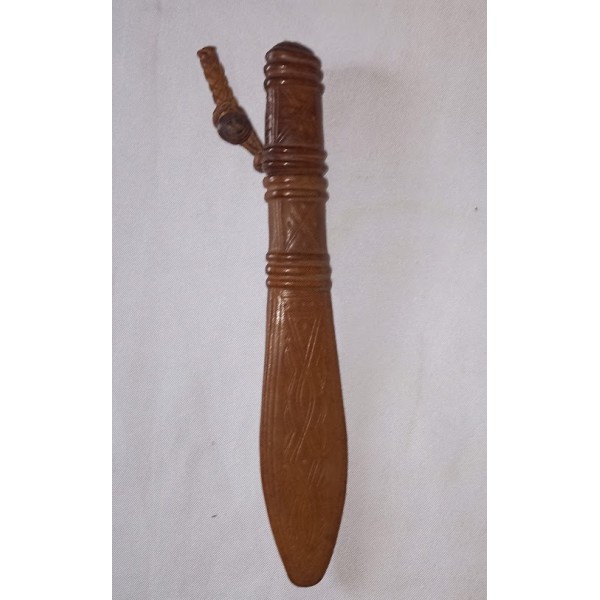 Petit couteau d'art tribal Afrique de l'Ouest vintage