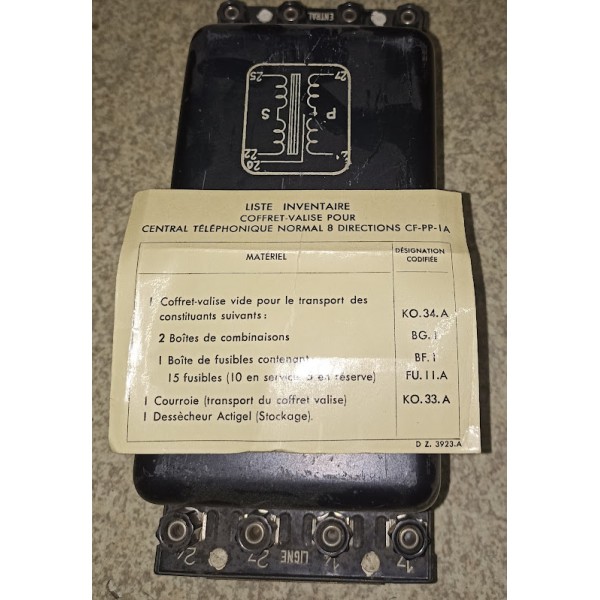 Central téléphonique de...