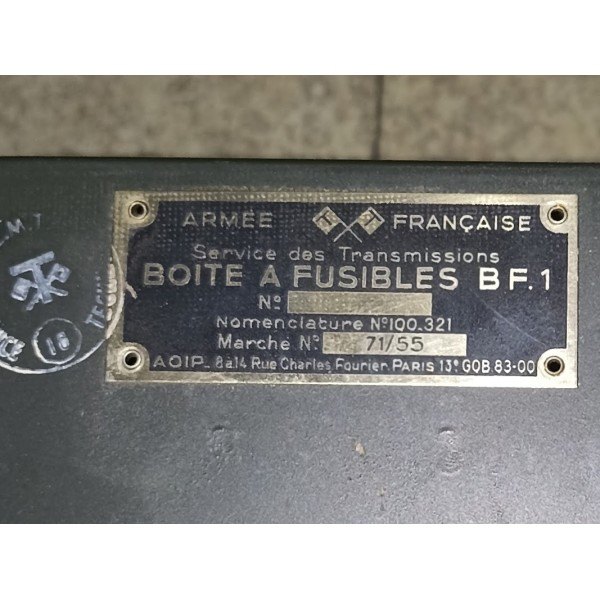 Central téléphonique de campagne CF-PP-1A Armée Française