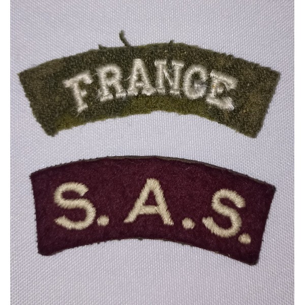 Insignes SAS parachutiste France Libre SOE 39/45 WW2 *