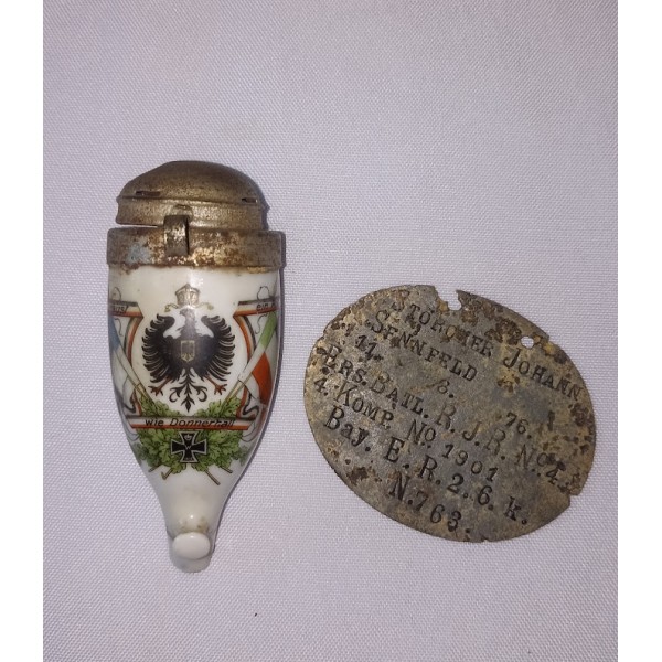 Soldat Prussien plaque...