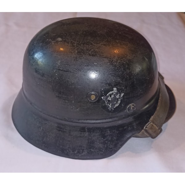 Stahlhelm casque allemand modèle 1935 Polizei 39/45 WW2