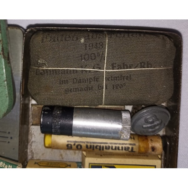 Effets personnel soldat Allemand artillerie côtière Kriegsmarine 39/45 WW2 *