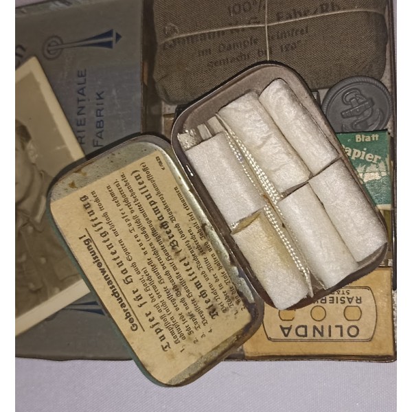 Effets personnel soldat Allemand artillerie côtière Kriegsmarine 39/45 WW2 *