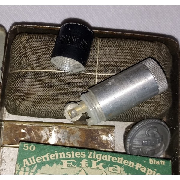 Effets personnel soldat Allemand artillerie côtière Kriegsmarine 39/45 WW2 *