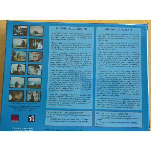 Coffret film collector neuf "La voie de la Liberté"
