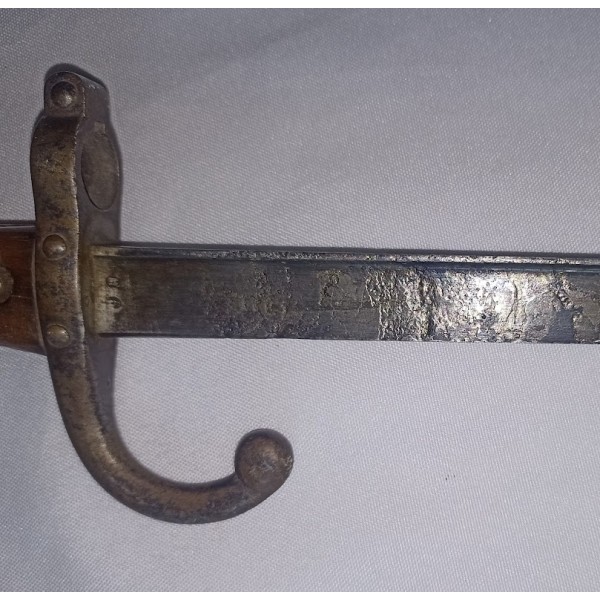 Baïonnette pour fusil gras model 1874 datée 1876 ww1