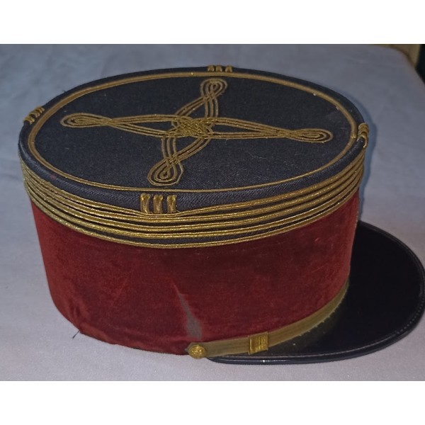 Képi mod.45 Colonel Médecin de l'Infanterie Colonial guerre Indochine *
