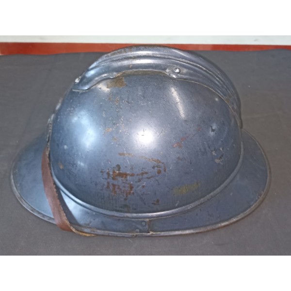 Casque Adrian modèle 1915 Génie bleu horizon WW1