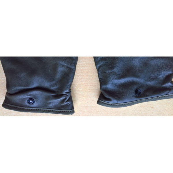 Gant cuir militaire règlementaire TTA kaki avec intérieur doublé taille 10