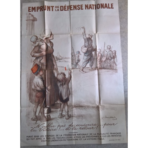 Affiche Emprunt National...