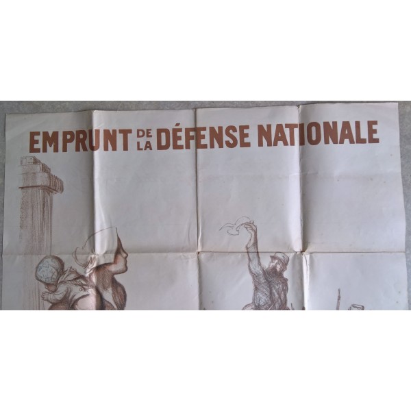 Affiche Emprunt National WW1 1915