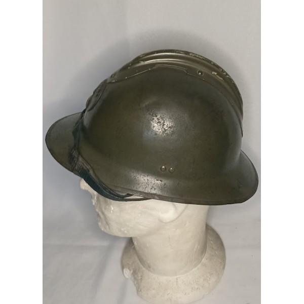 Casque Adrian model 26 Infanterie 39/40 WW2