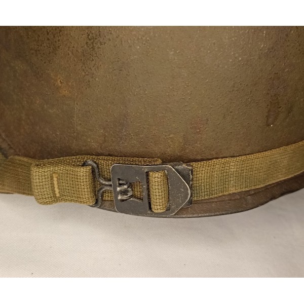 Casque US M-1 octobre1944 US Army guerre 39/45 WW2