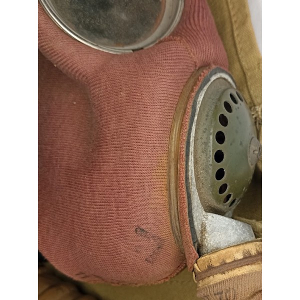 Masque à gaz troupes Anglaise guerre 39/45 WW2