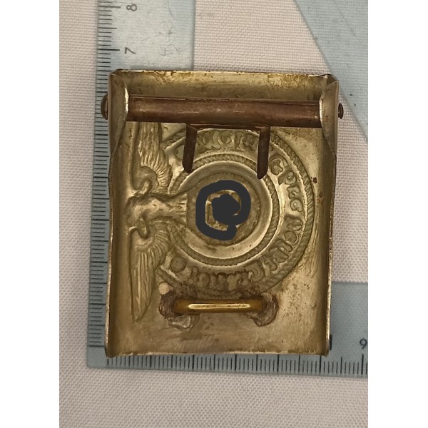 Boucle ceinturon troupes d'élites Allemande guerre 39/45 WW2