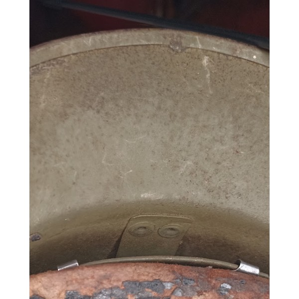 Casque Adrian modèle 26 période Libération 44/45 WW2