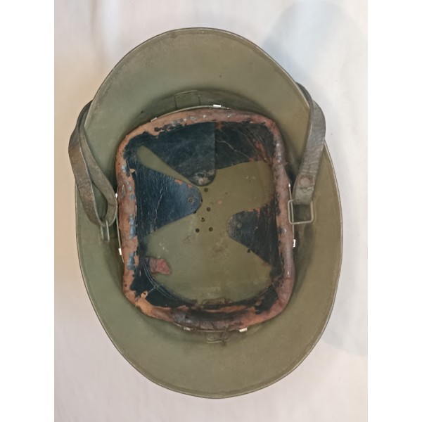 Casque Adrian modèle 26 période Libération 44/45 WW2