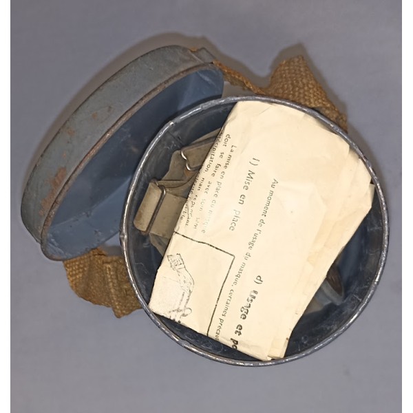 Masque anti gaz Civil Défense Passive guerre 39/45 WW2
