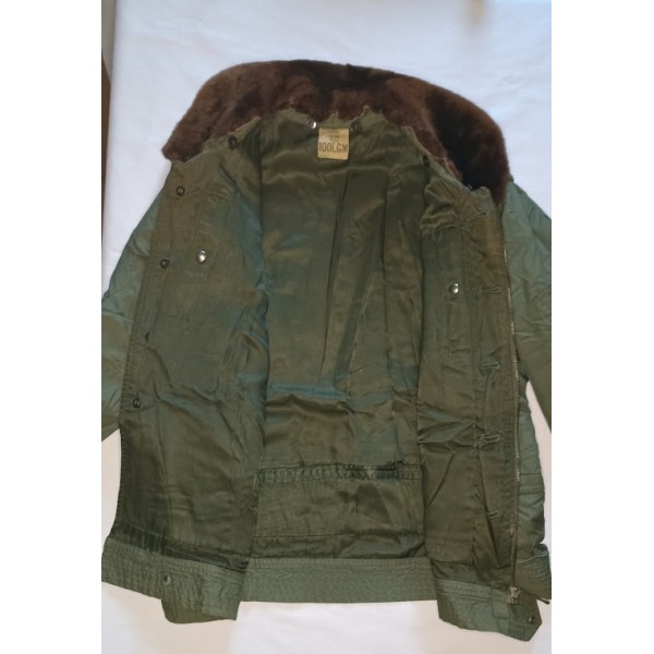 Blouson de vol armée de l'Air pilote et personnel naviguant années 60