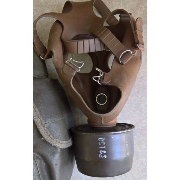 Masque à gaz réglementaire Armée Française