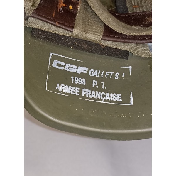 Casque CGF Gallet Armée Française kevlar balistique 1998