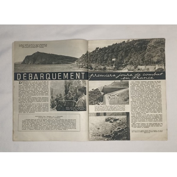 Revue COMMANDO d'Afrique 1940/45 libération 1er Armée WW2
