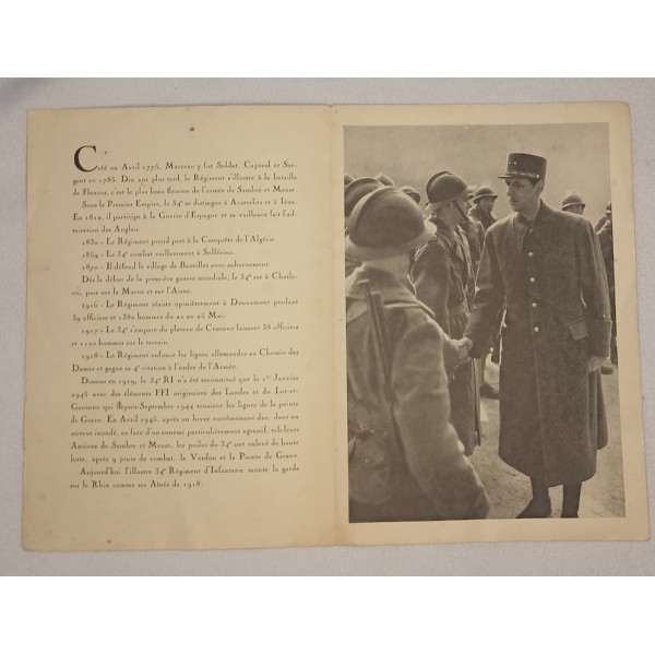 Revue libération MULHOUSE 1945 troupes de la france libre