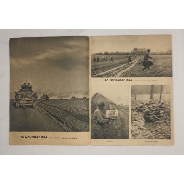 Revue libération MULHOUSE 1945 troupes de la france libre