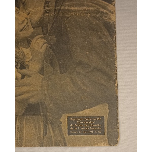 Revue libération MULHOUSE 1945 troupes de la france libre