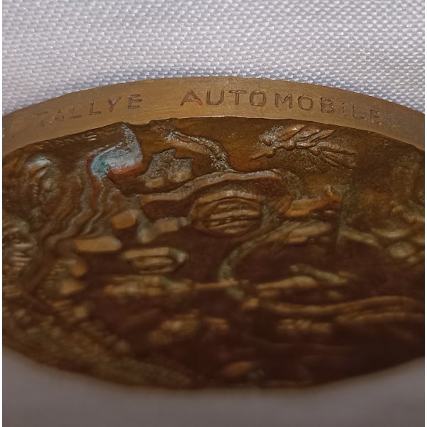 Médaille bronze pilote Rallye Automobile PEYPIN 1970