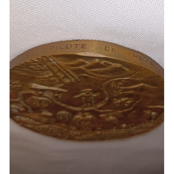 Médaille bronze pilote Rallye Automobile PEYPIN 1970