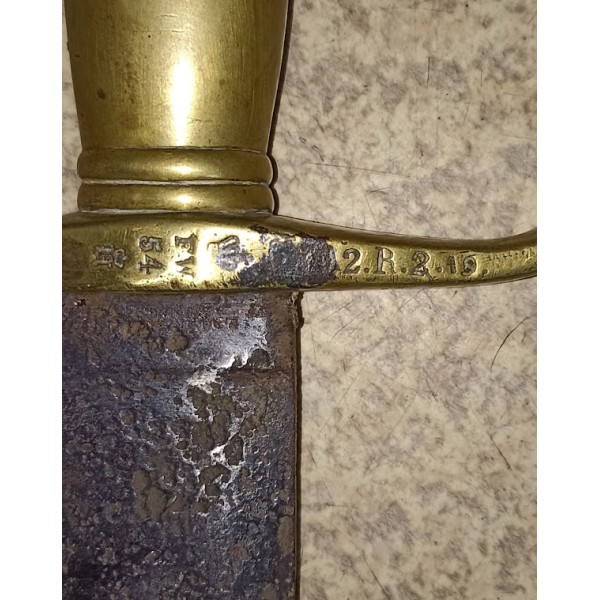 Glaive Prussien modèle 1849...