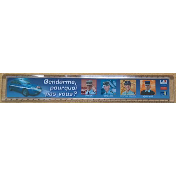 Règle écoliers Gendarmerie...