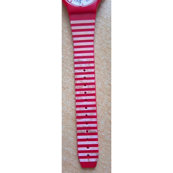 Montre Blanc Bleu